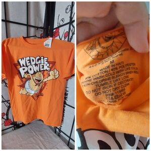 Nickelodeon Wedgie Power Orange Kids T-Shirt